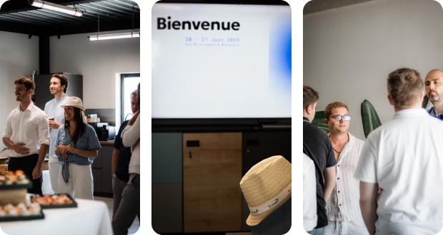 Vendredi, 12:00 : accueil de nos invités !